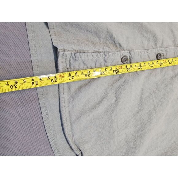 Sierra Design‎ Tech Short Sleeve Button Up Shirt Men's XL Green - Picture 4 of 6